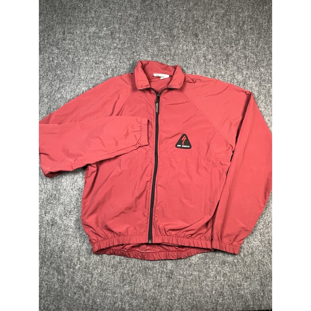 SPECIALIZED Cycling Jacket Body Geometry  Ruby Reg NylonWindbreaker Light‎ New